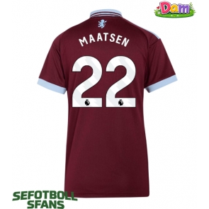Aston Villa Ian Maatsen #22 Hemmatröja Kvinnor 2026-27 Kortärmad